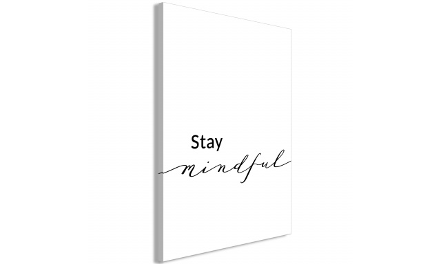 Obraz - Stay Mindful (1 Part) Vertical