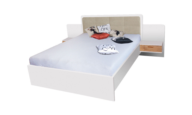 Manželská posteľ Eden 160x200cm, borovica andersen