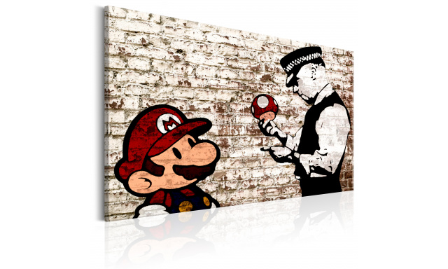 Obraz - Banksy: Torn Wall