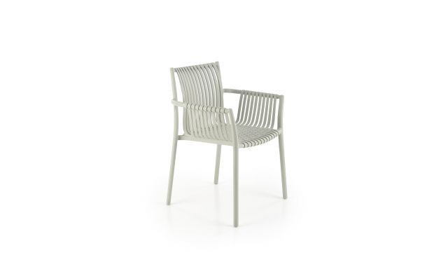 Jedálenská stolička Hema2040, sivá