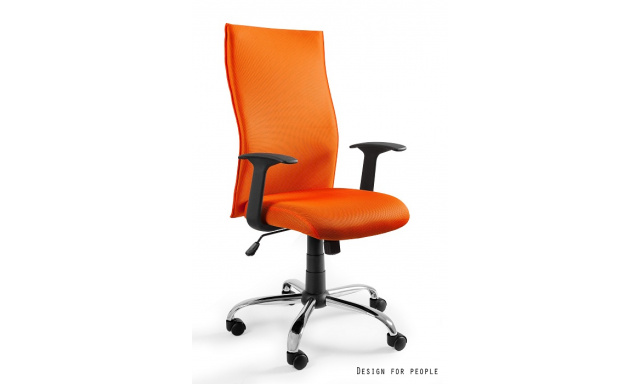 Kvalitní kancelářskí židle Unity117, oranžová