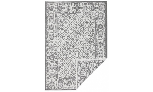 Kusový koberec Twin-Wendeteppiche 103116 grau creme-80x250