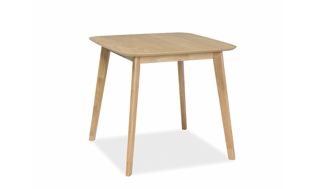 Jedálenský stôl Sego183, dub, 80x80cm